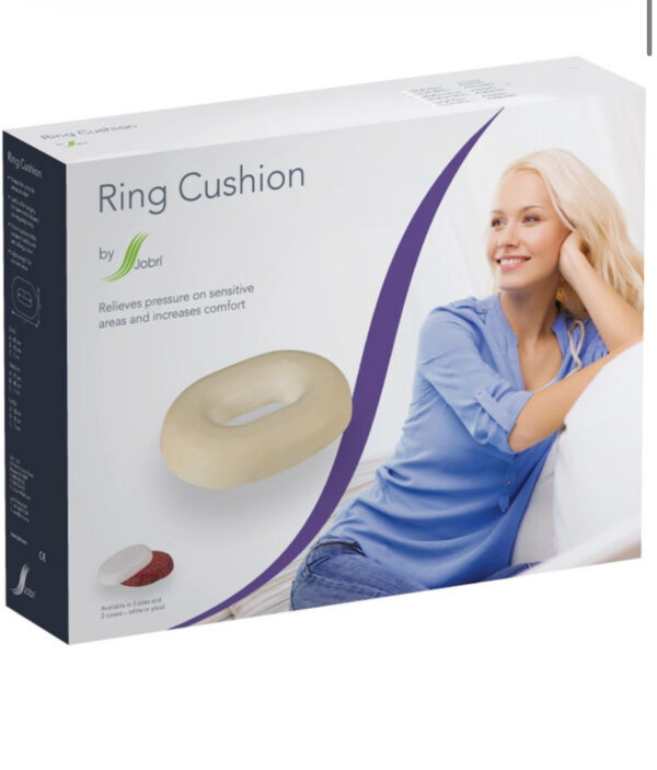 Jobri 18" Ring Cushion- Plaid