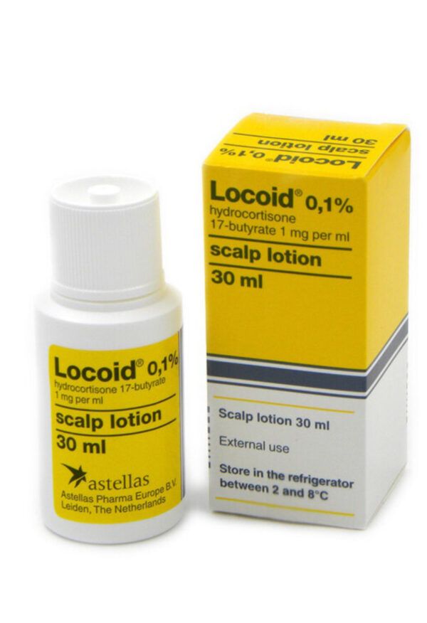 Locoid 0.1% Scalp Lotion for All Hair Types, 30ml