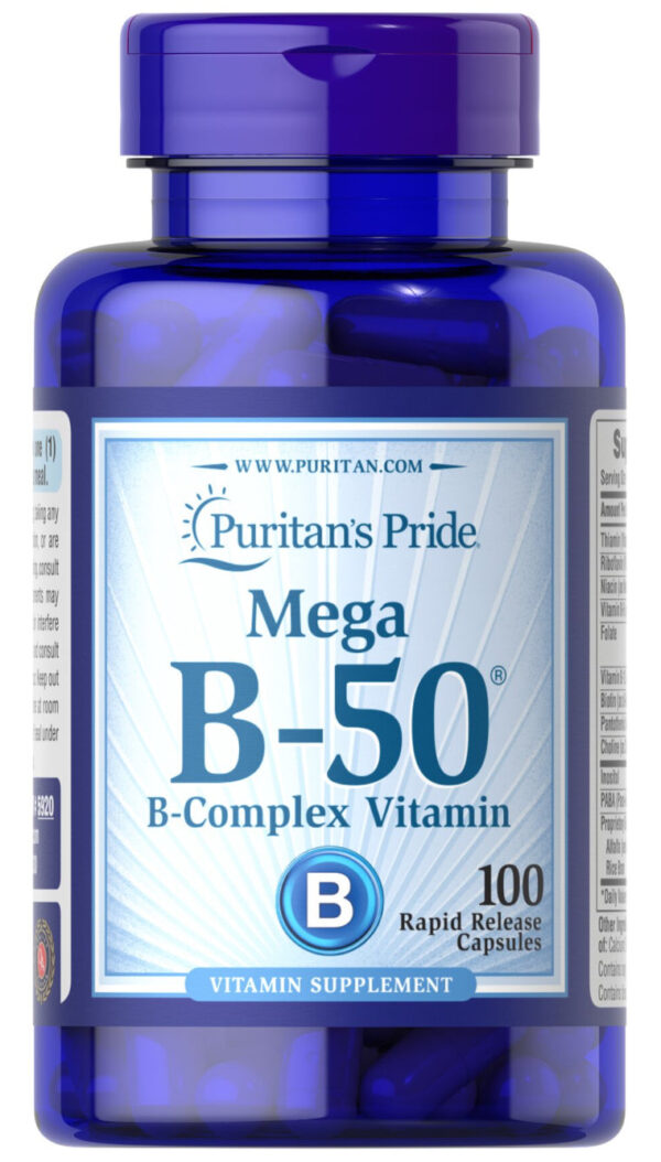 Puritan’s Pride Mega B-50 100s