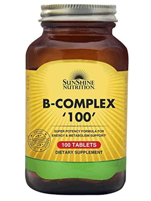 Sunshine Nutrition B-Complex 100 Tablets