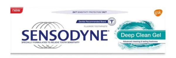 Sensodyne Deep Clean Gel Toothpaste 75ml