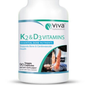 Viva K2 & D3 Vitamins Capsule 90'S