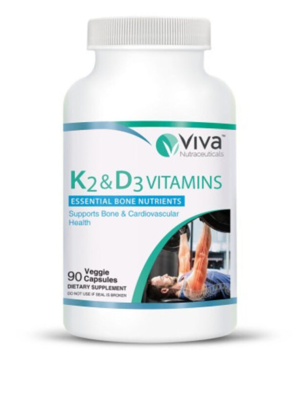 Viva K2 & D3 Vitamins Capsule 90'S