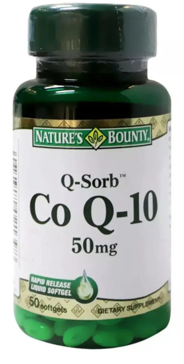 Nature's Bounty Q-Sorb Co Q-10 50mg Softgels 50's