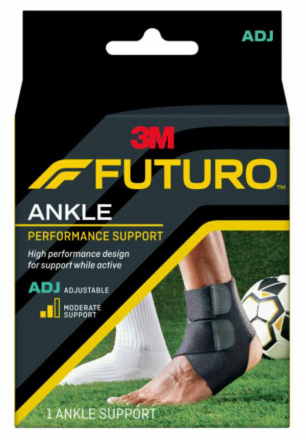 FUTURO™ Sport Moisture Control Ankle Support 48635EN, Adjustable