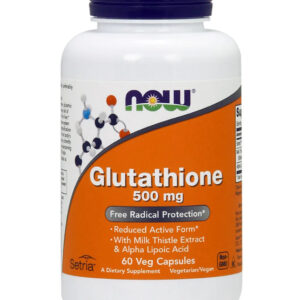 NOW - Glutathione 500 mg 60 Veg Capsules