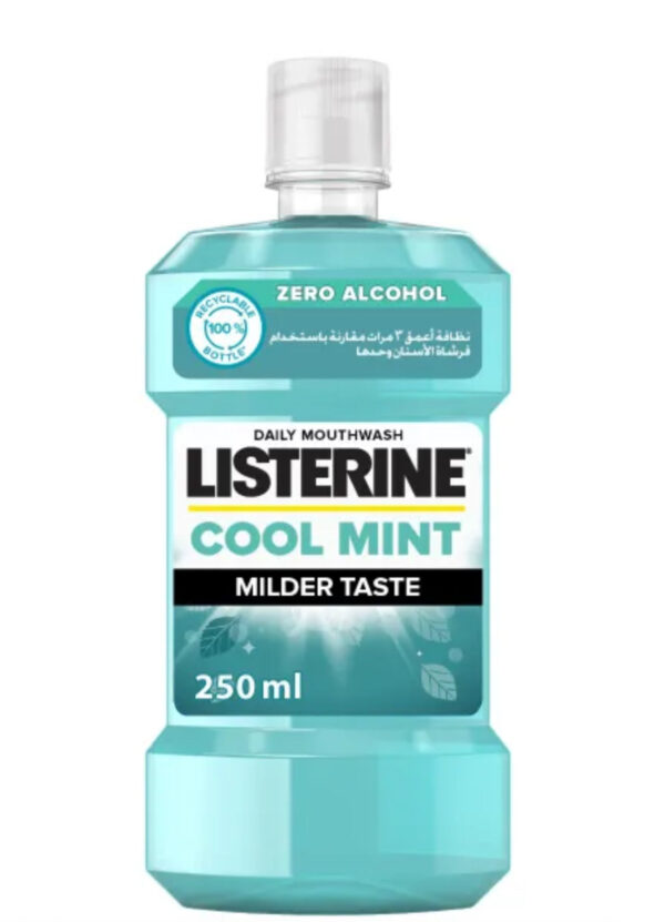 LISTERINE Mouthwash Cool Mint Milder Taste 250ml