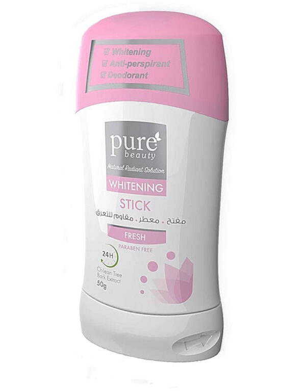 Pure beauty Whitening Antiperspirant Deodorant Stick (Fresh) - 50g
