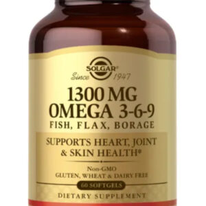 Solgar EFA 1300mg Omega 3-6-9 Softgels 60'S