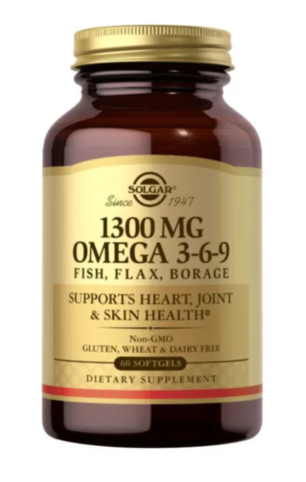 Solgar EFA 1300mg Omega 3-6-9 Softgels 60'S