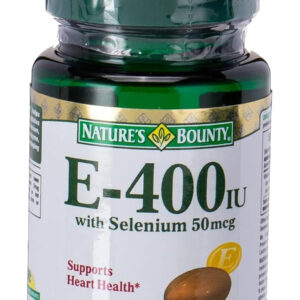Nature's Bounty E-400IU w/ Selenium 50mg Softgels 30's