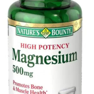 Nature's Bounty Magnesium 500mg Tablets 100's