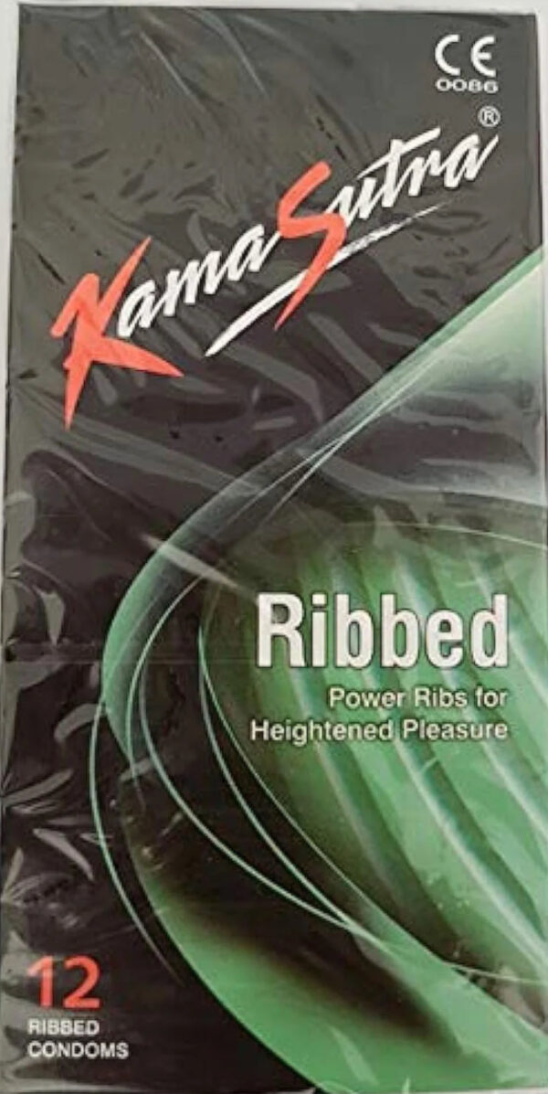 Kamasutra Condom Ribbed 12s