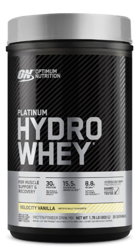 Optimum Nutrition Hydrowhey Platinum 1.75 lb Vanilla