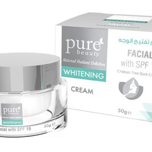 Pure Beauty Whitening Facial with SPF15 Cream – 50g