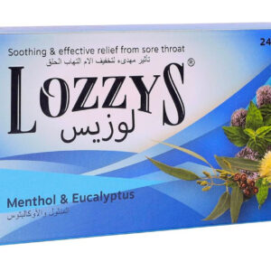 Lozzys Menthol & Eucalyptus 24 Lozenges