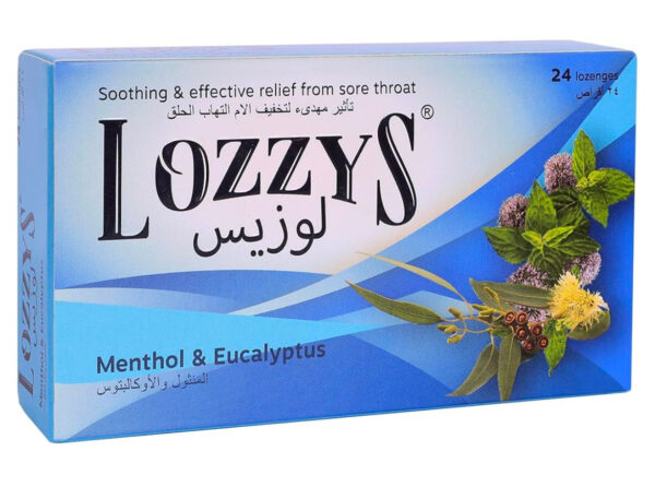 Lozzys Menthol & Eucalyptus 24 Lozenges