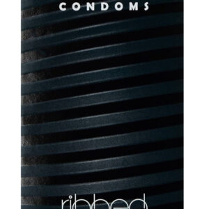 Moods Ribbed Condoms, 12 Pieces