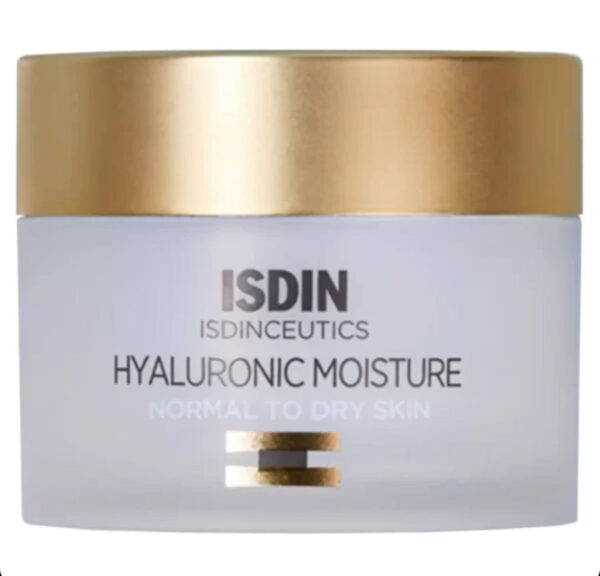 Isdin Isdinceutics Hyaluronic Moisture, Facial Cream With Hyaluronic Acid For Normal To Dry Skin 50ml