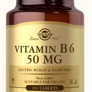 VITAMIN B6 50 MG TABLETS