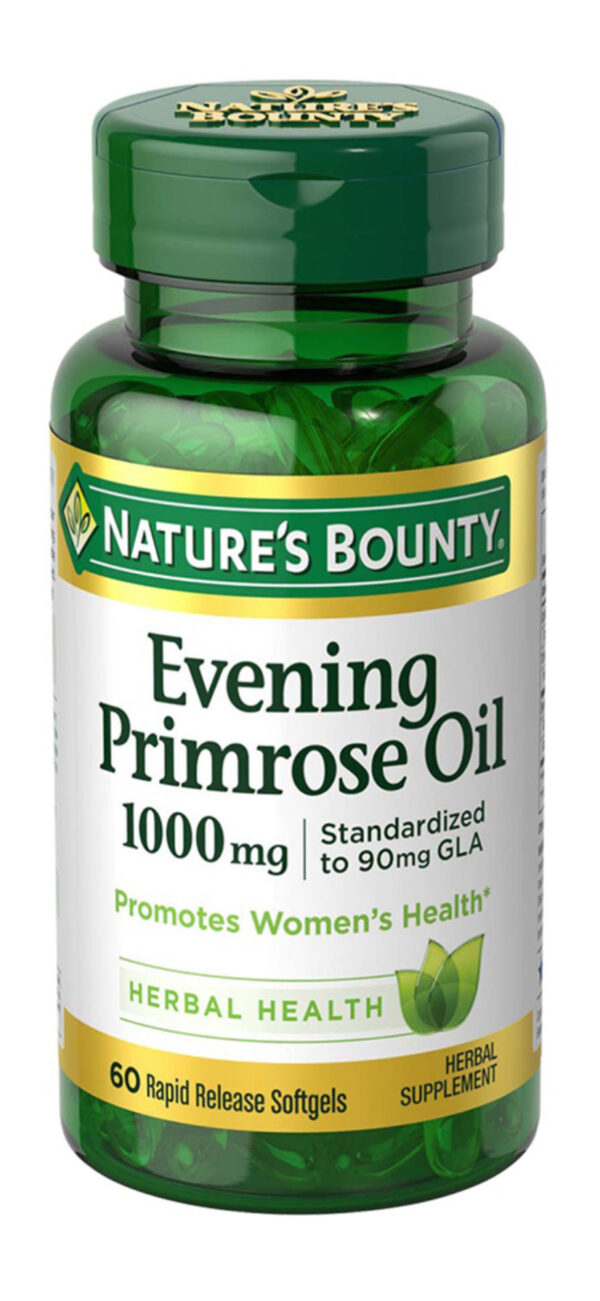 Nature's Bounty Nature's Bounty, Evening Primrose Oil, 1,000 mg, 60 Rapid Release Softgels