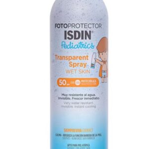 Fotoprotector ISDIN Transparent Spray Wet Skin Pediatrics SPF 50