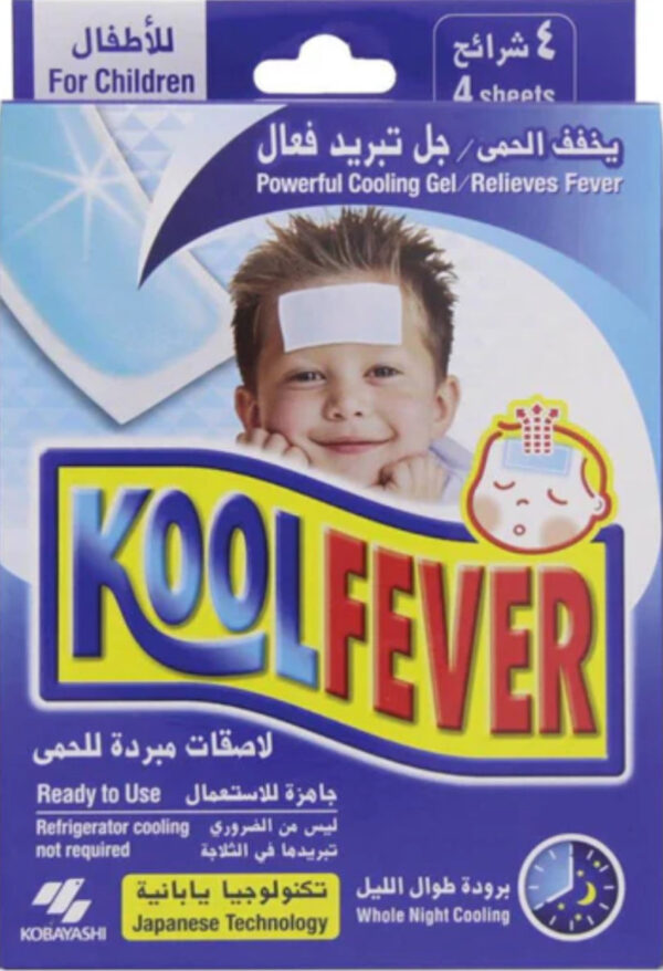 Kool Fever Child Cooling Gel 4's