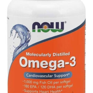 Now Foods Omega-3 1000Mg Softgels 100'S