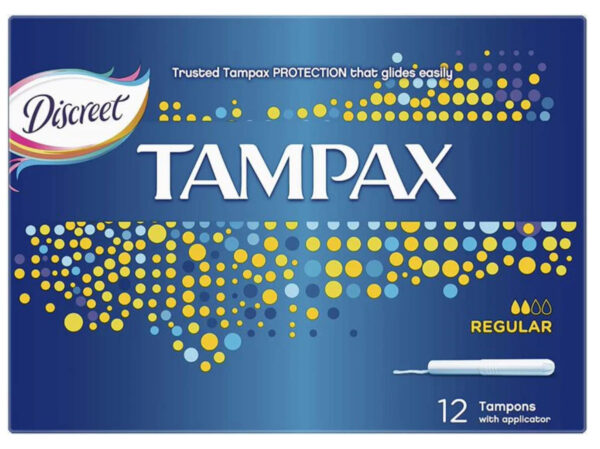 Tampax Regular 12s