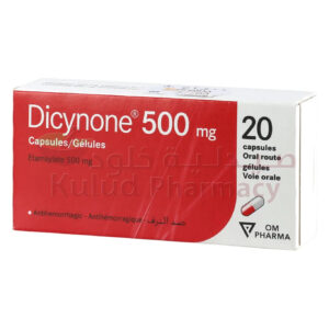 Dicynone Hard Capsule 500 Mg 20 PC