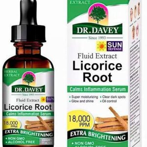 Dr Davey Licorice Root SERUM 100% Original Pure Natural Root Serum 30ml
