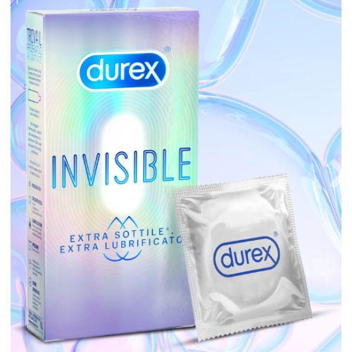 Durex Condom Invisible 6 Pcs