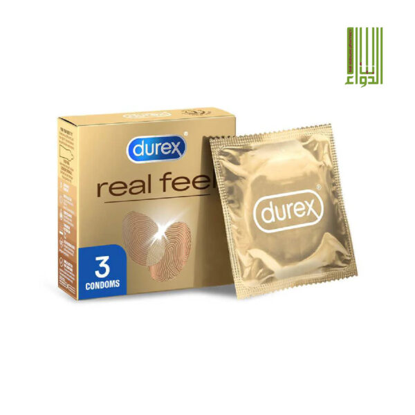 Durex Real Feel Non Latex Condom, Pack of 3's