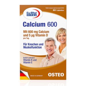 EuRho Vital Calcium Tablet - 600mg