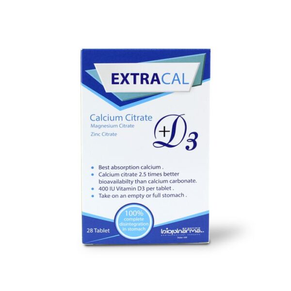 Extracal Tablets 28's