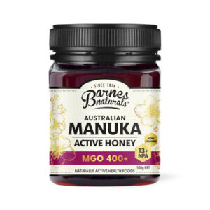 Barnes Naturals Mgo-400 Australian Manuka Active Honey, 250g