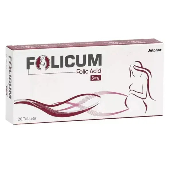 Folicum 5 mg Tablets 20's