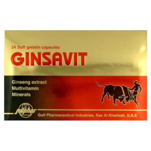 Ginsavit Soft Gelatin Capsules 24's