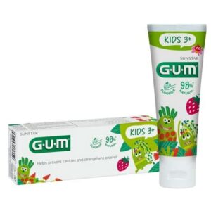 Sunstar Gum Kids 3+ Years Toothpaste, Strawberry Flavour 50ml