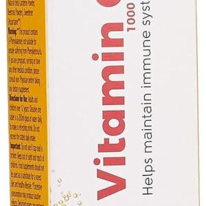 Sunshine Nutrition Vitamin C 1000 Mg Orange Flavor Effervescent 20s Tablets