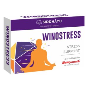 Siddhayu Winostress Capsules for Stress Management 30-Pack