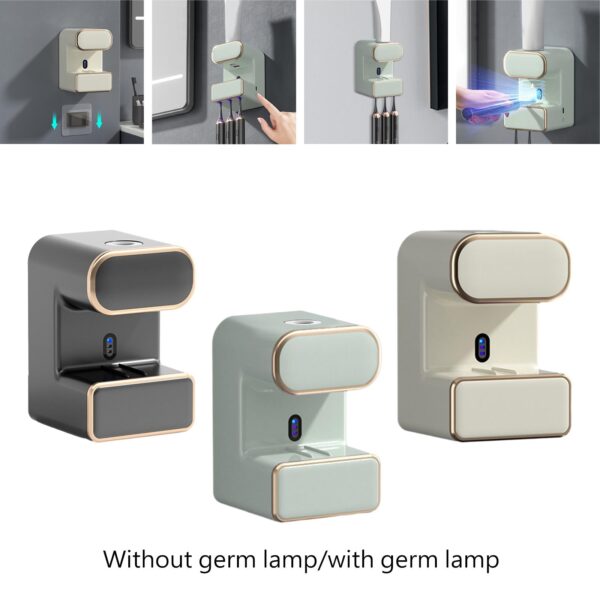Automatic Toothpaste Dispenser Wall Mount Toothpaste Squeezer