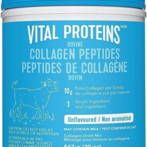 Vital Proteins Collagen Peptides Unflavoured Powder For Hair, Skin & Nails 567g