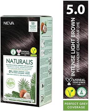 Naturalis Hair Color Cream – Intense light Brown 5.0