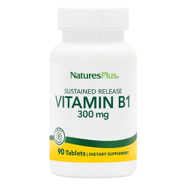 Nature's Plus, Vitamin B-1, 300 Mg, 90 Tablets