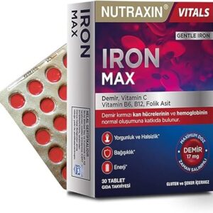 Nutraxin Iron Max 30 tablets