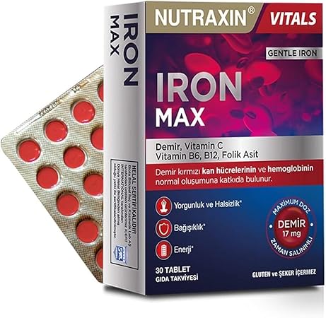 Nutraxin Iron Max 30 tablets
