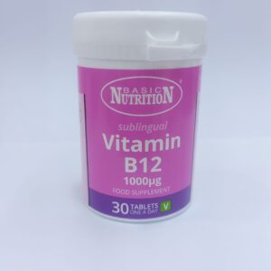 BASIC NUTRITION VITAMIN B12 1000MCG 30S