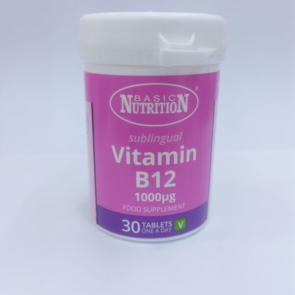 BASIC NUTRITION VITAMIN B12 1000MCG 30S