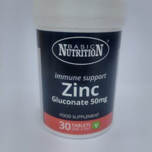 BASIC NUTRITION ZINC GLUCONATE 50MG 30'S